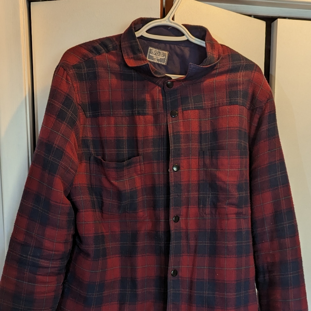 Threads for thought coat size L